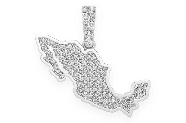 0.33ct Diamond Mexico Pendant 18K Solid Gold - Image 9