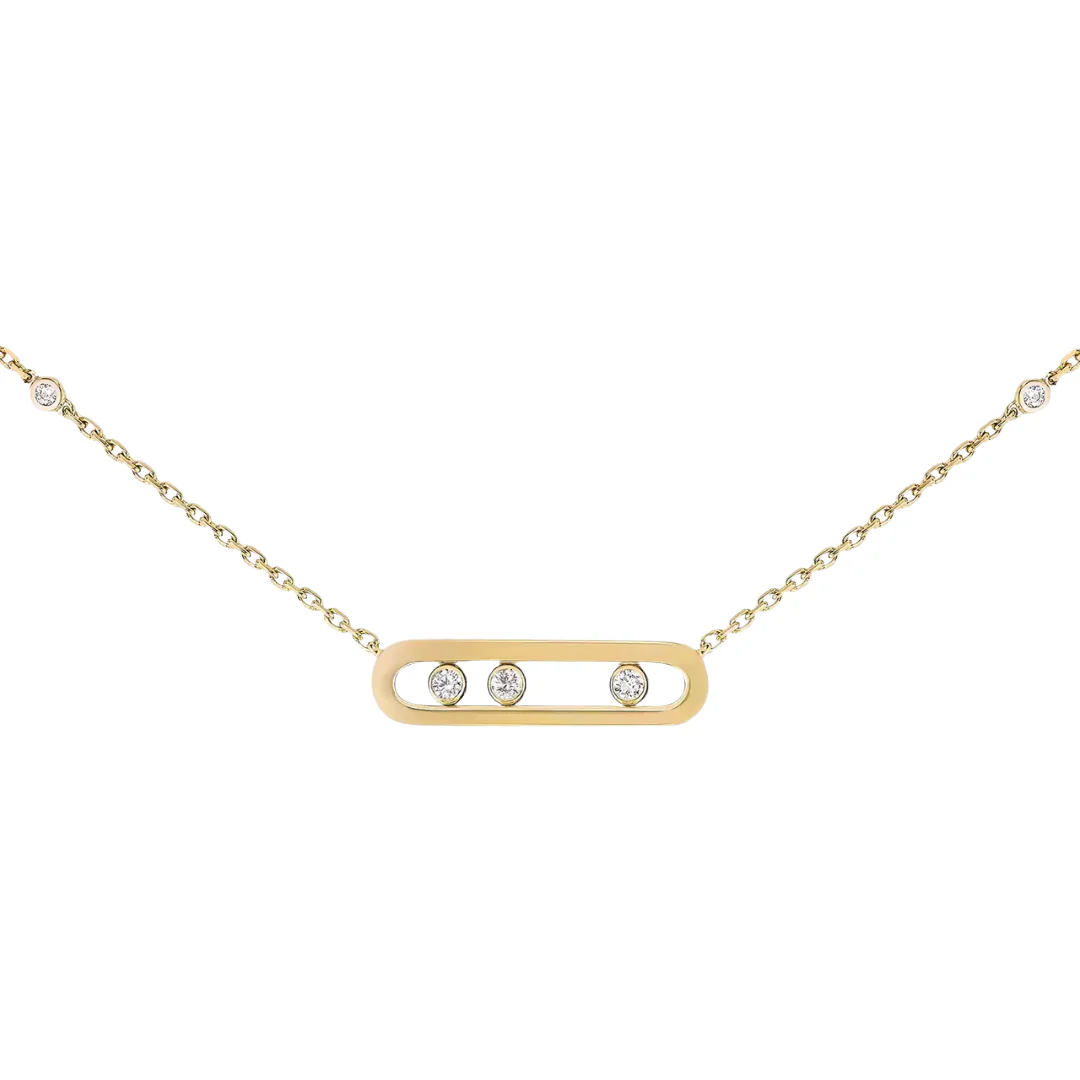 Baby Move Necklace 18ct Gold - Image 3