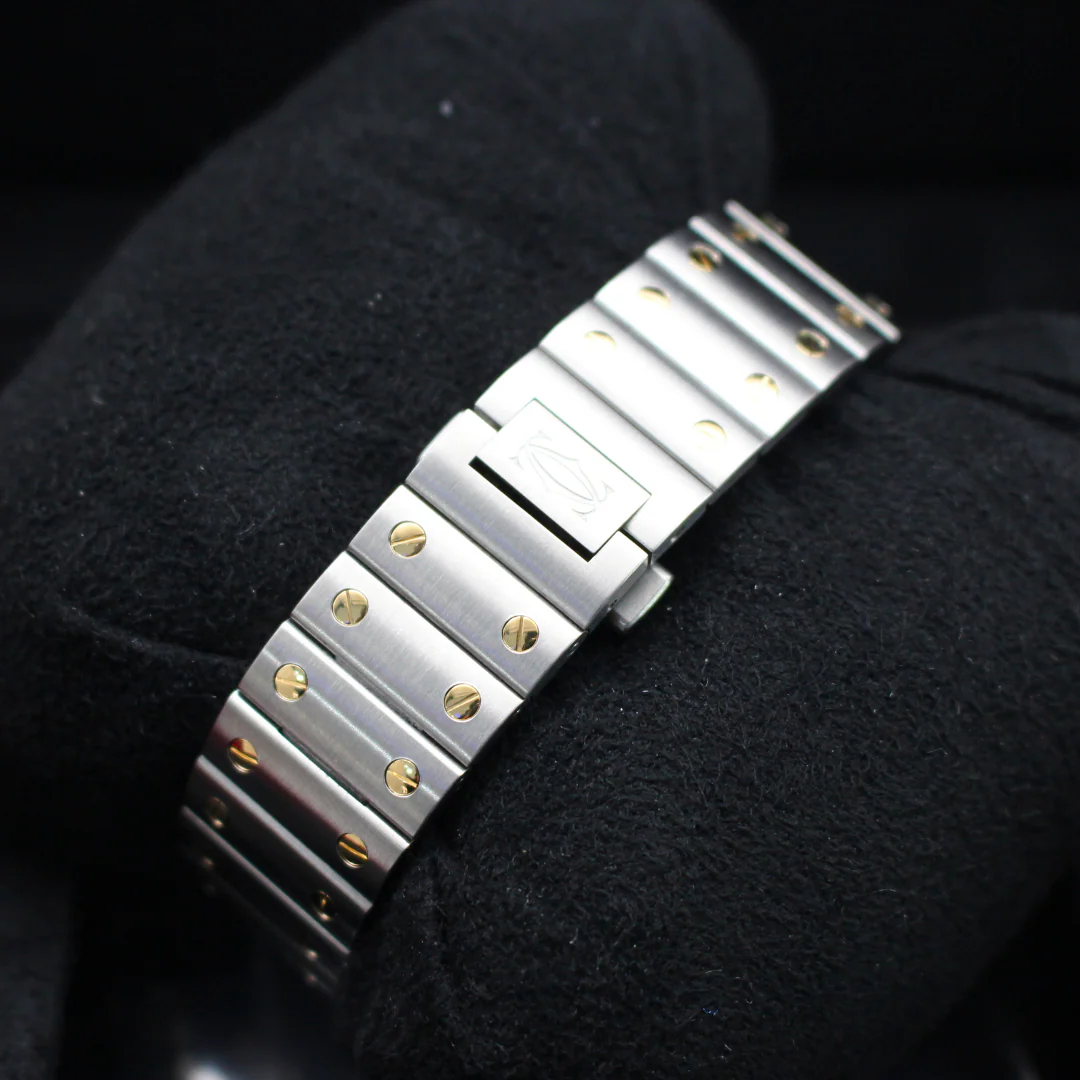Cartier De Santos W2SA0016 Medium Model White Dial 2023 - Image 7