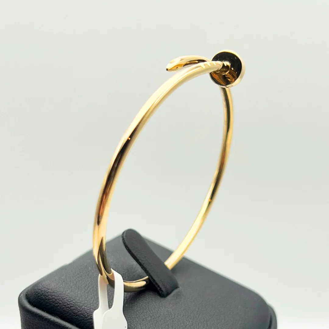 Cartier Juste Un Clou Small Bracelet 18K Yellow Gold - Image 7