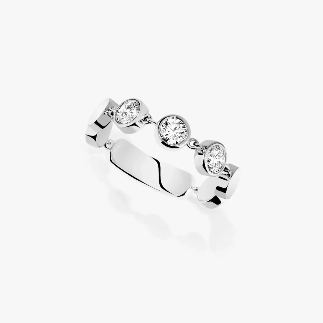 D-Vibes Large Diamond ring 18ct Gold - Image 2