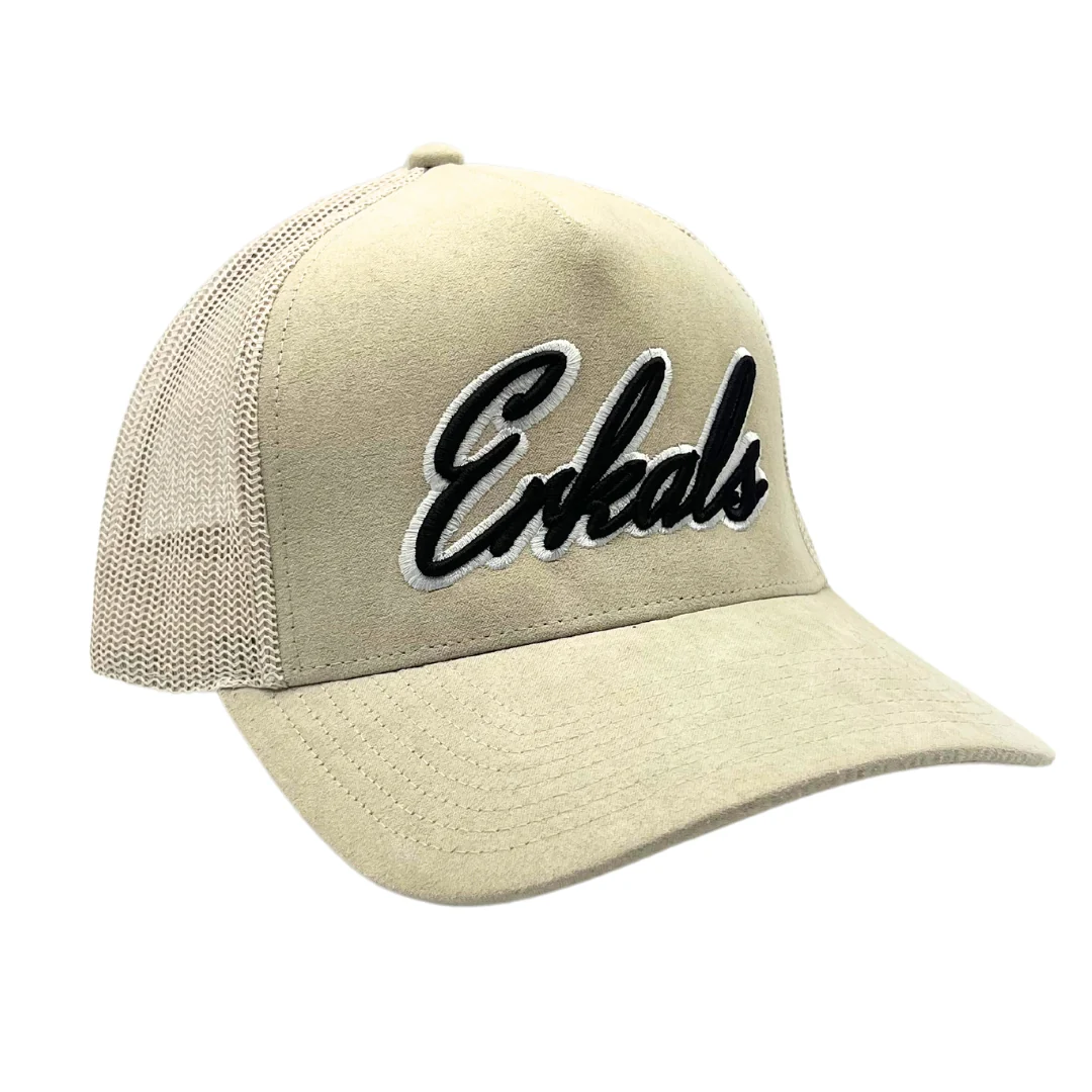 Erkals Signature Beige Suede Cap - Image 3