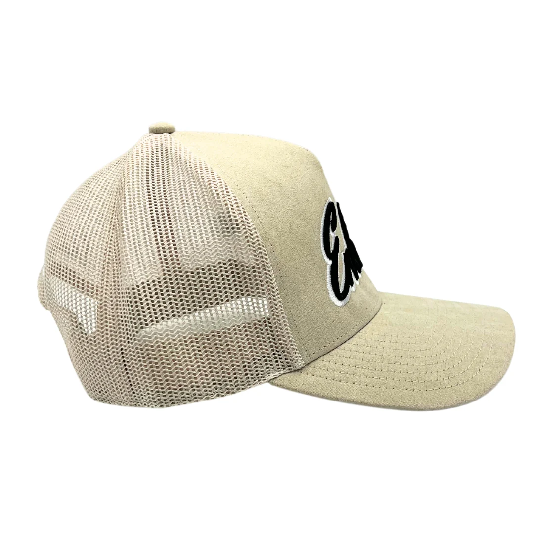 Erkals Signature Beige Suede Cap - Image 5