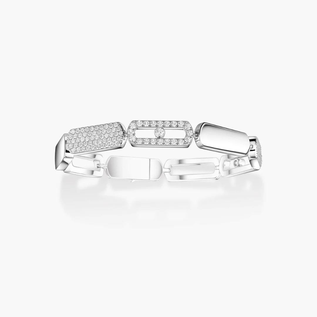 Imperial Move Large Diamond Bracelet 18ct Gold - Image 2