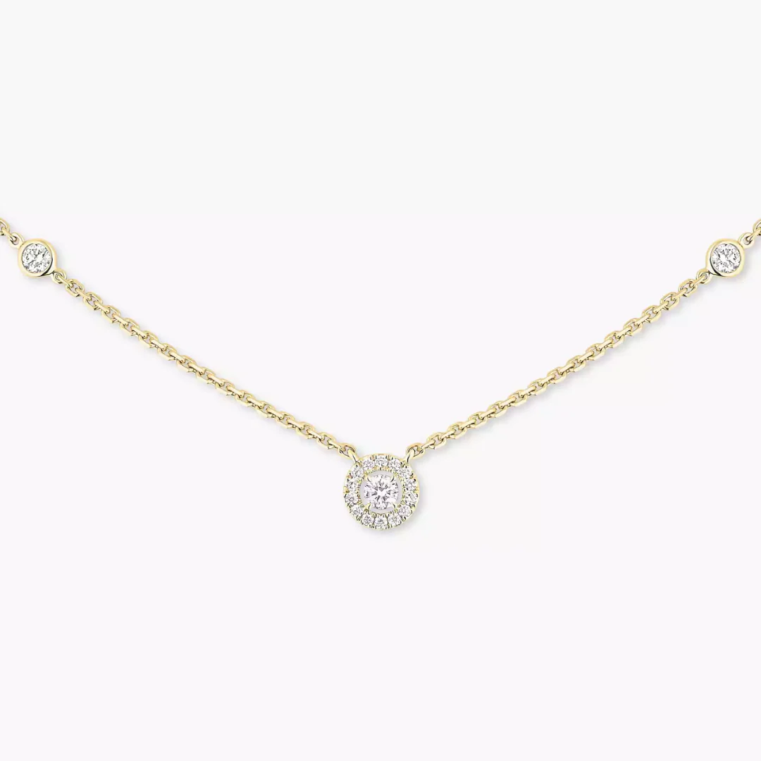 Joy XS Necklace 18ct Gold - Image 3