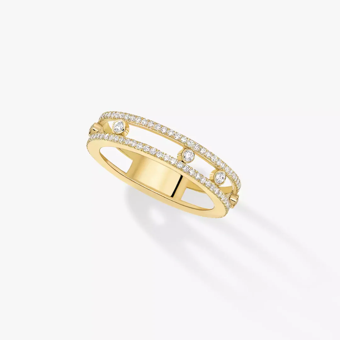 Move Romane Diamond Ring 18ct Gold - Image 3