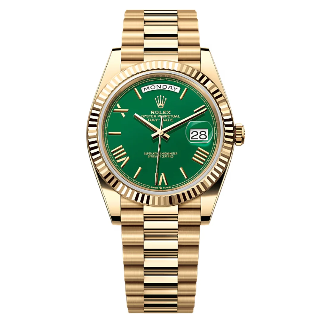 Rolex Day-Date 40 228238 Green Roman Numeral Dial 2024