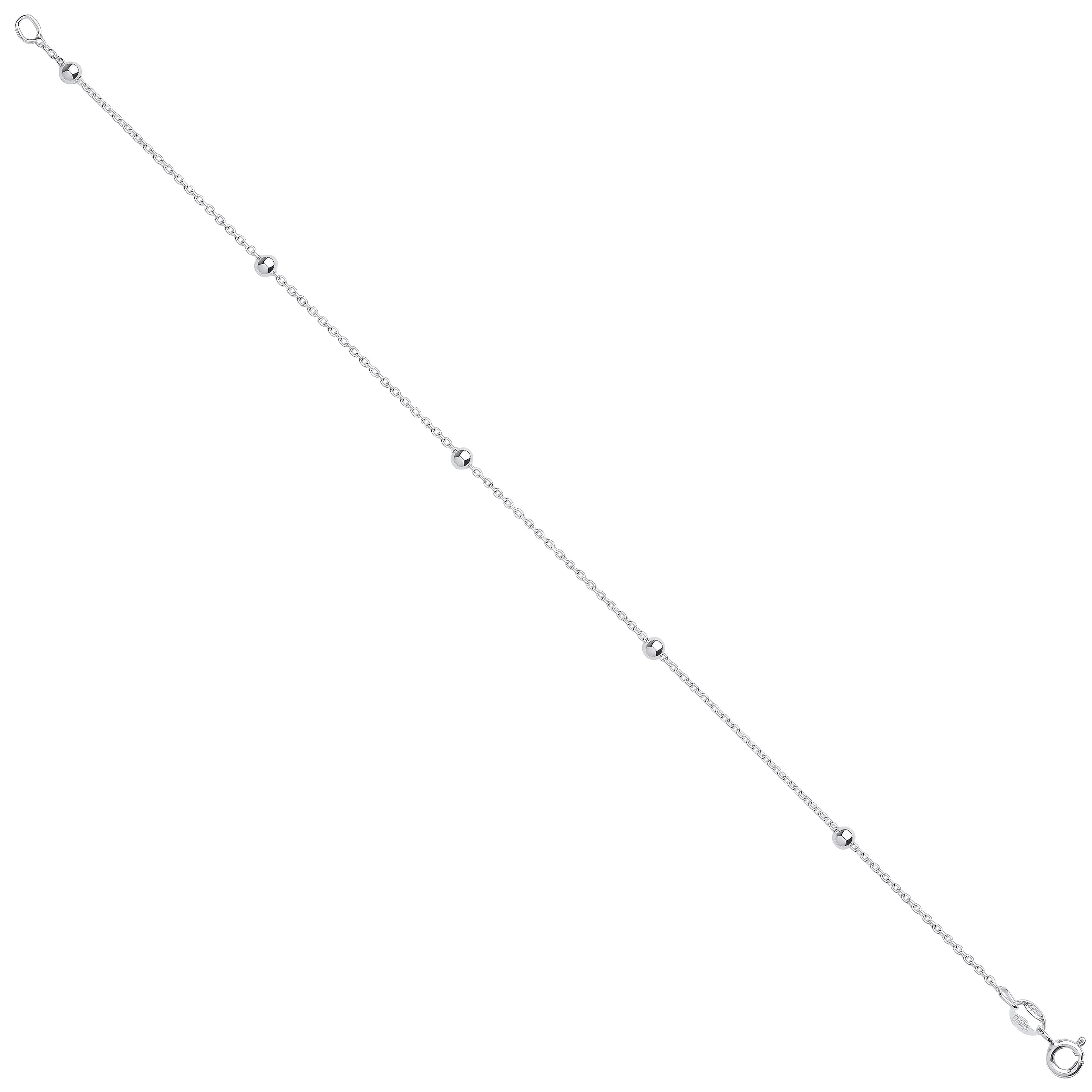 Silver Beads Chains - Silver - Image 2