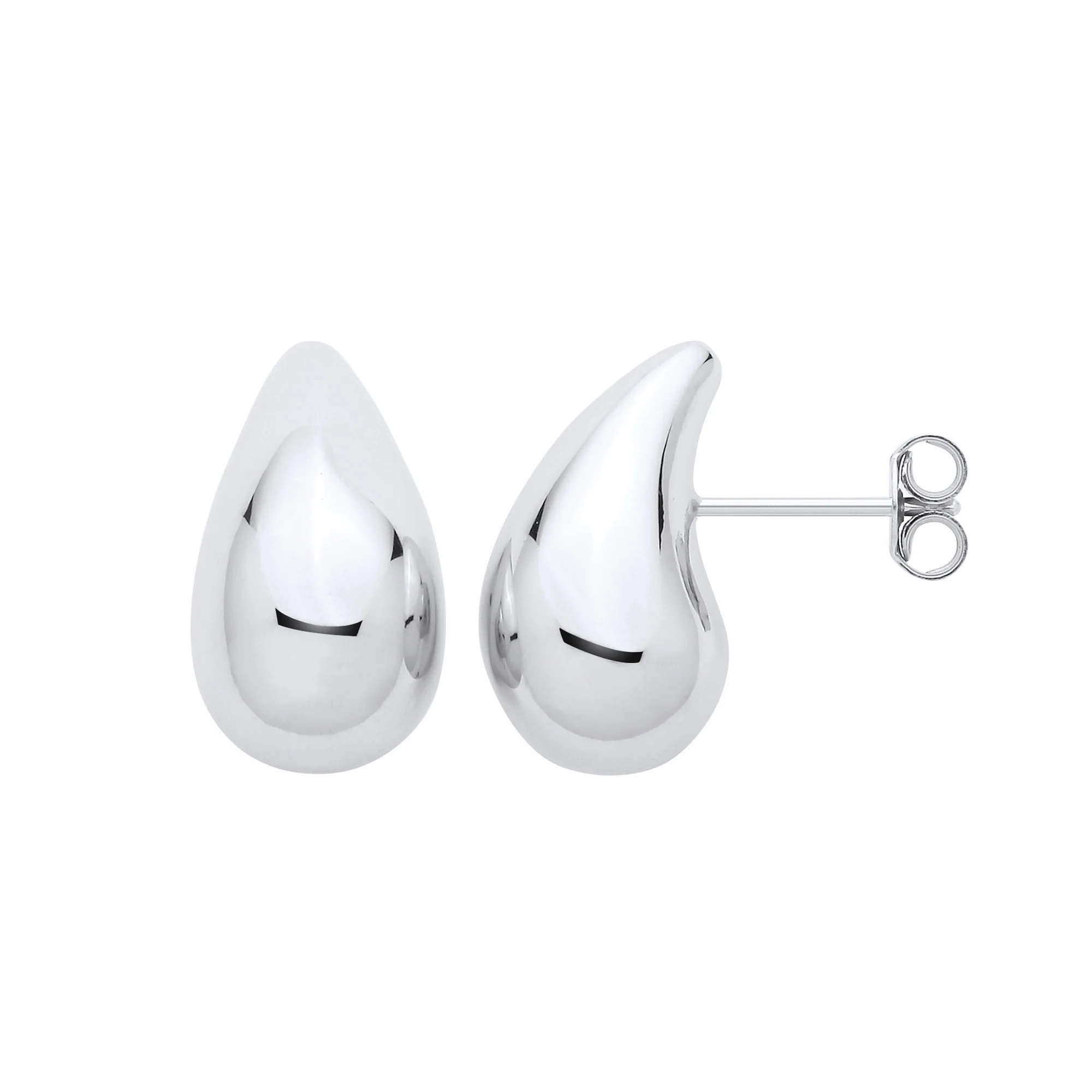 Silvex Silver Teardrop - Silver - Image 2