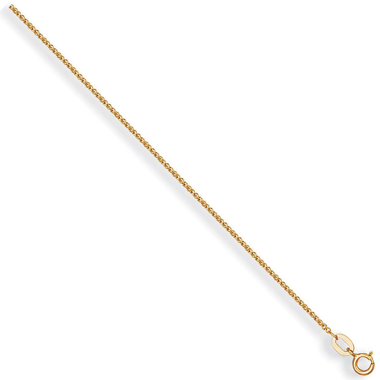 Yellow Gold 1.2mm Singapore Chain - 9ct Gold - Image 2