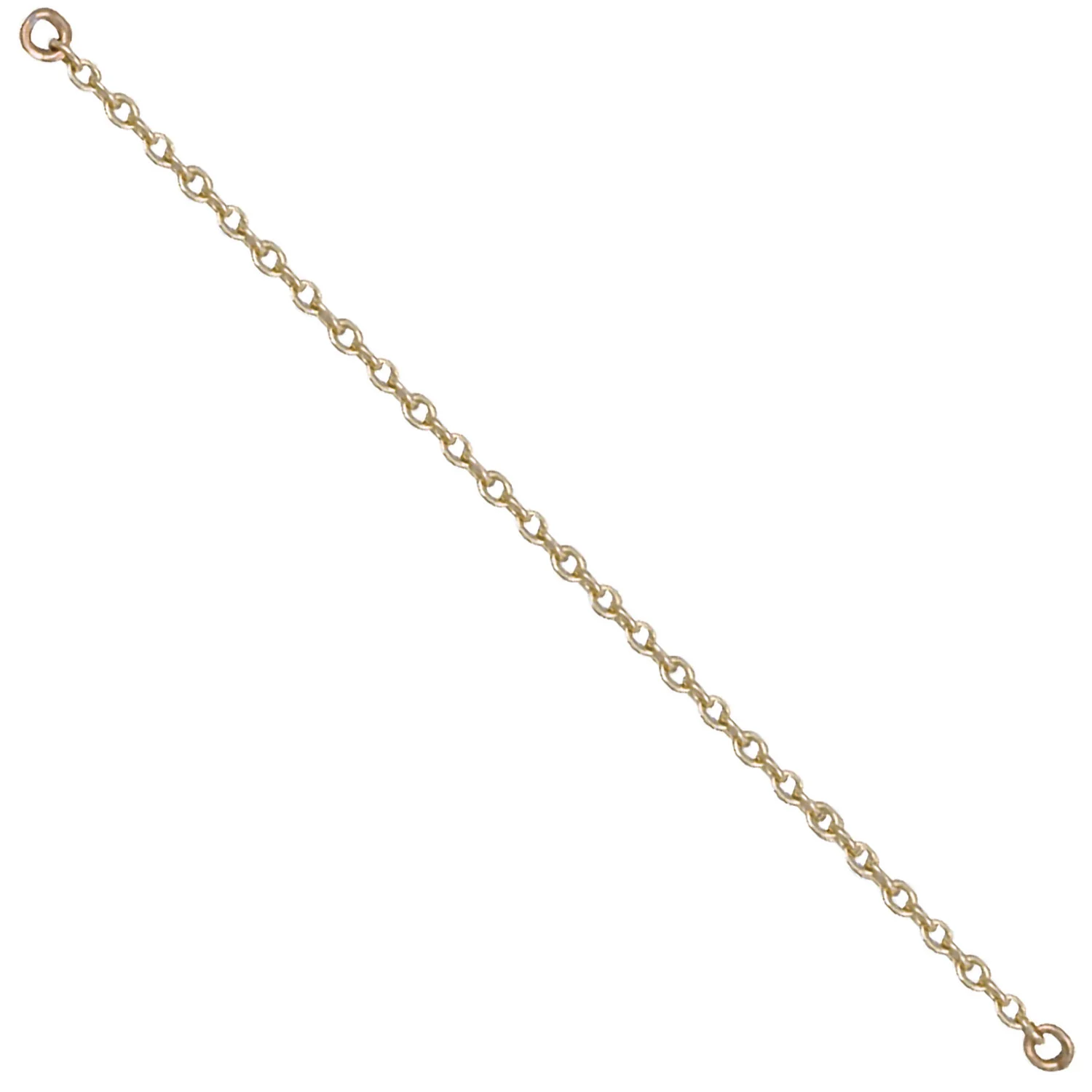 Yellow Gold 1.7mm Safety Chain (Pack of 3) - 9ct Gold - Image 2