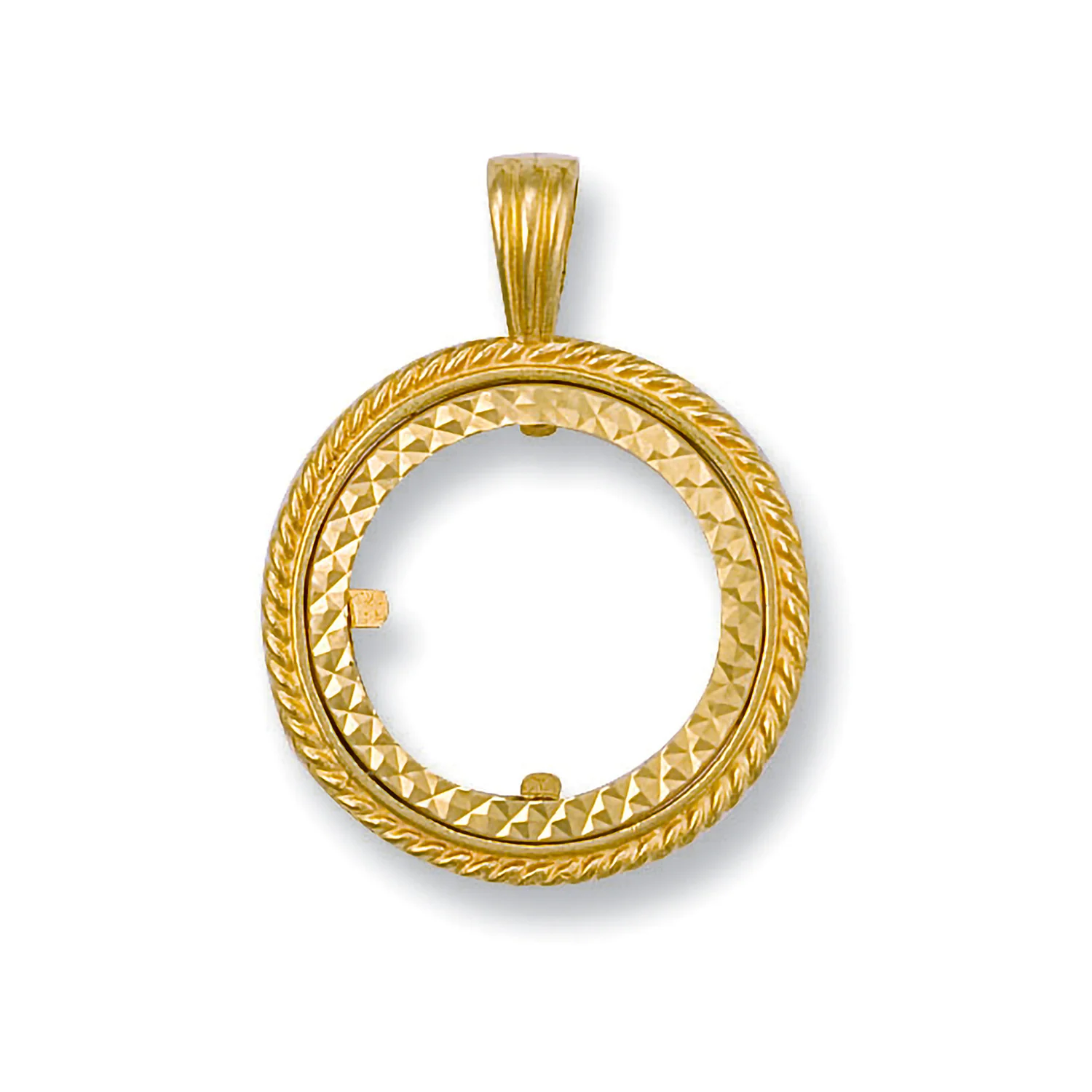 Yellow Gold Half Sovereign Pendant - 9ct Gold - Image 2