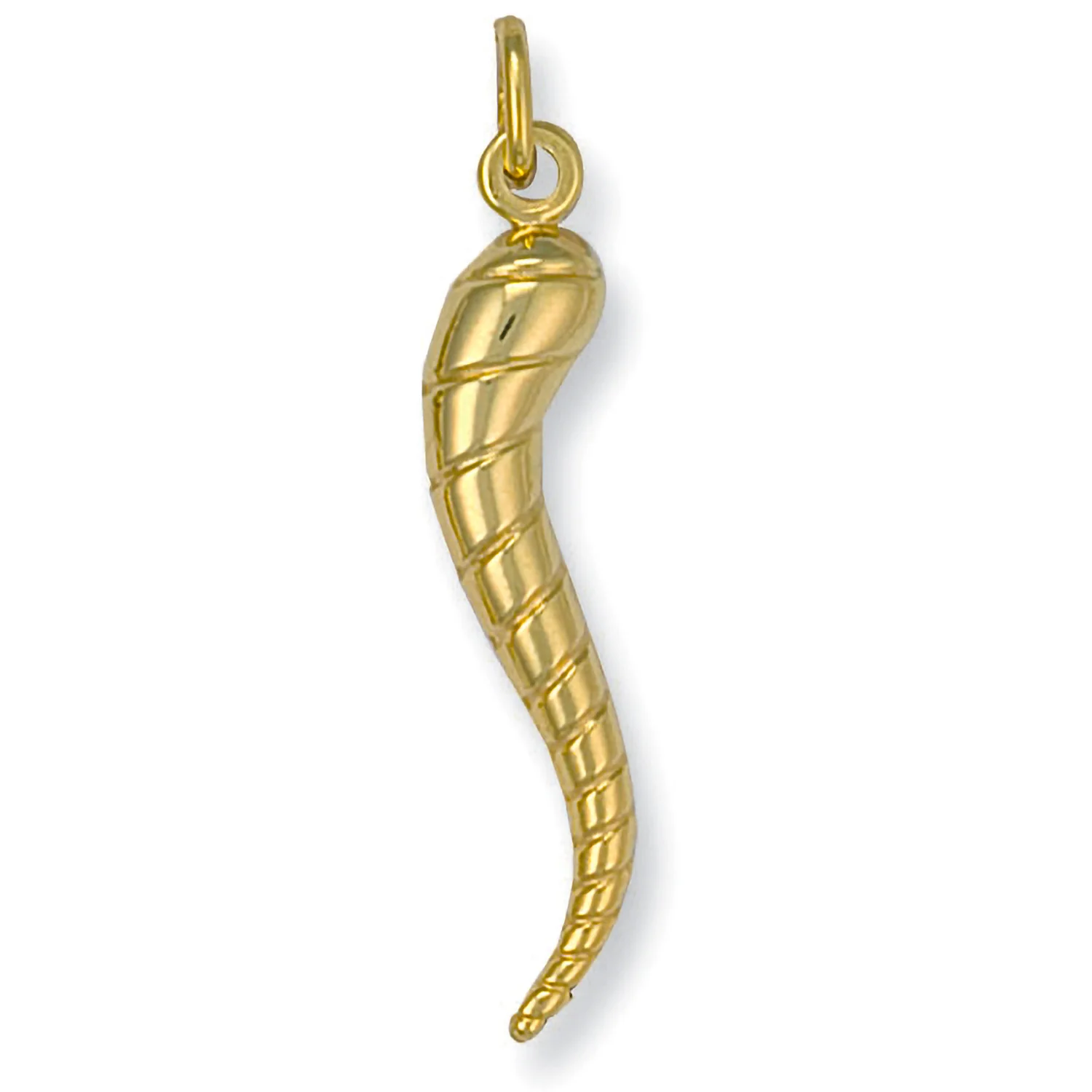 Yellow Gold Horn of Life/Horn Of Plenty Pendant - 9ct Gold - Image 2