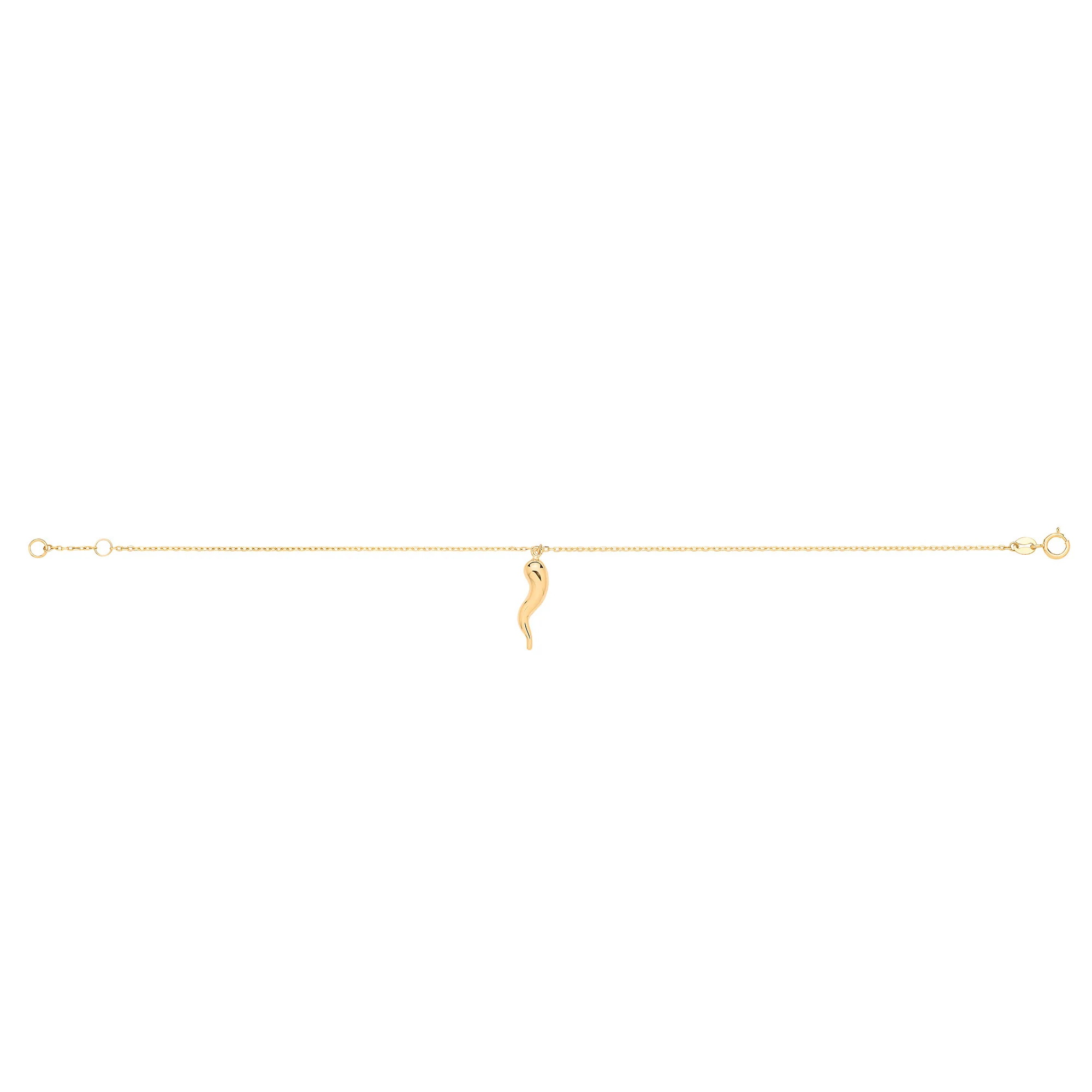 Yellow Gold Horn of Life Ladies Bracelet - 9ct Gold - Image 2